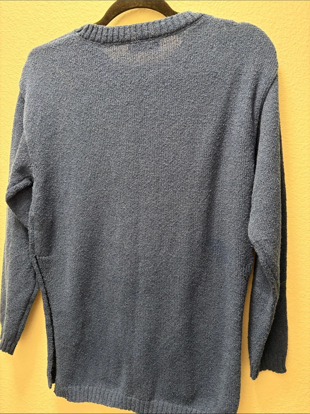 Zesica Blue Knit Women's Sweater Set - Cozy Pullover and Shorts